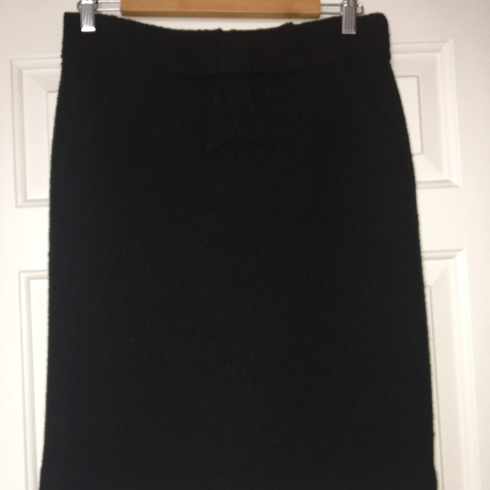 J Crew Knee Length skirt with front bow